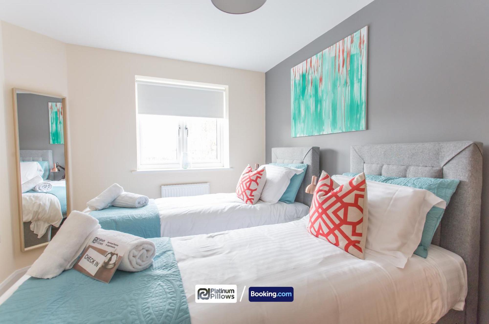 Modern Oxford 2 Bedroom Apartments, Near Headington Hospital, Families & Contractor Accommodation With Parking Εξωτερικό φωτογραφία